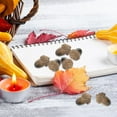 thumbnail image 3 of EeaseCA 50pcs Artificial Lifelike Small Acorn Photo Props False Nuts Home Kitchen Decor Dark Color, 3 of 7