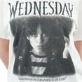 thumbnail image 3 of Wednesday Women's T-shirt White Sizes Small to X-Large, 3 of 5