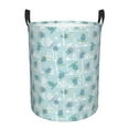 thumbnail image 6 of Lsque Sea Turtle pattern Laundry Hamper Basket, Tall Woven Rope Hamper Basket for Clothes, Lightweight Storage Basket, Collapsible Waterproof-Small, 6 of 8