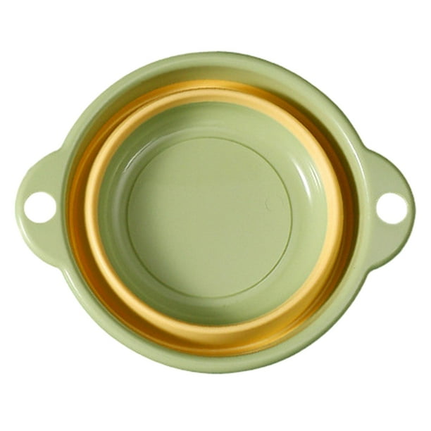 Cubeta plegable para platos, cubeta para ropa, cubeta portátil para lavar platos, cesta para lavar platos plegable Verde 24x135x75cm