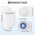 thumbnail image 5 of 3pcs Replacement Water Filter for Coffee Machine Compatible with EQ6/EQ9/TCZ7003/TZ70003/TZ70033 Models, 5 of 5
