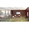 thumbnail image 5 of Lorell Cherry Flip Top Training Table Rectangle Top - Four Leg Base - 4 Legs - 23.60" Table Top Width x 60" Table Top Depth - 29.50" Height x 59" Width x 23.63" Depth - Assembly Required - Cherry - Ny, 5 of 7