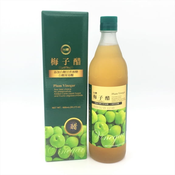 Taitan Plum Vinegar 600ml /20.2oz台糖梅子醋