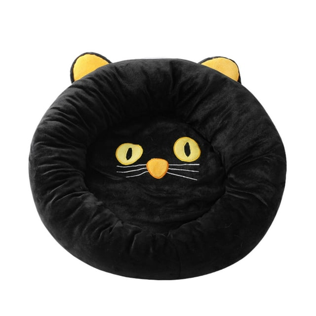 Cama para Gato, cama para dormir para gatos, accesorios portátiles para mascotas, nido de 50cm de diámetro, antideslizante, cueva cálida y bonita,