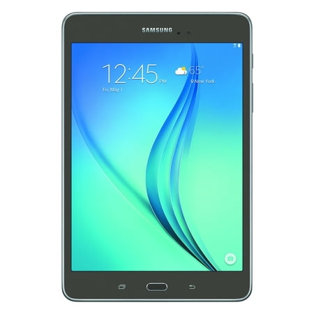Restored Samsung Galaxy Tab A 8-Inch Touchscreen Tablet 16GB Storage, 1.5GB RAM, Smokey Titanium, SM-T350 (Refurbished)