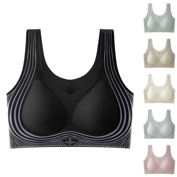 Zpanxa Bras for Women, Women's Full Coverage Underwire Bra Support Daily Wear Bra with Side Boning