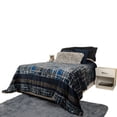 thumbnail image 2 of COBERTOR BORREGA CONDESA MAT. MONACO AZUL, 2 of 3