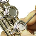 thumbnail image 2 of Raindrops 10Pack Sound Plug Flutes Repair Parts Rubber Transparent White For Flute Playing, 2 of 4