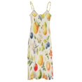 thumbnail image 5 of Various Fruits Sleeveless Dress for Women Clothing Female Women's Summer Skirt, 5 of 7