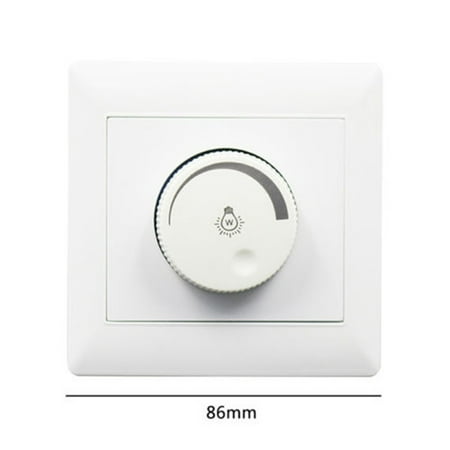 

Hayafir Adjustable 250V 10A Controller LED Dimmer Switch For Dimmable Light Bulb Lamp