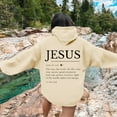 thumbnail image 4 of Jesus Hoodies for Women 2025 Long Sleeve Christian Y2K Graphic Hoodie with Pockets Hooded Sweatshirt Pullover Tops, 4 of 5