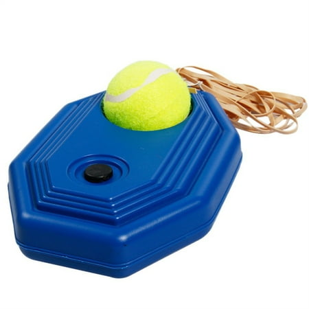 Sunisery Tennis Trainer Rebound Ball  Tennis Trainer Equipment Trainer Base with Rope  Self-study Training Gear for Beginner