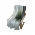 thumbnail image 4 of Nature Soft Flannel Fleece Throw Blanket, Spring Time Sunset Beams Lake Reflection with Leaves Buds Flowers Rock Image, Cozy Plush for Indoor and Outdoor Use, 60" x 80", Blue and Green, by Ambesonne, 4 of 6