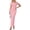 Pink, variant on PRETTYGARDEN Women Summer Dress , Short Sleeve Ruched Bodycon Maxi Dresses, Elegant Cocktail Wedding Guest Party Outfit