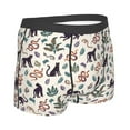 thumbnail image 2 of KLL Black Cat And Snake Men's Cotton Boxer Briefs Underwear-XX-Large, 2 of 8