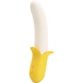 thumbnail image 2 of Pretty Love Banana Geek Silicone Clitoral Vibrator, Yellow, 2 of 5