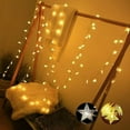 thumbnail image 6 of ZOELNIC Battery Operated Star String Lights 20ft 40 LED Christmas Fairy Lights for Bedroom Party Wedding Home Decor, 6 of 9