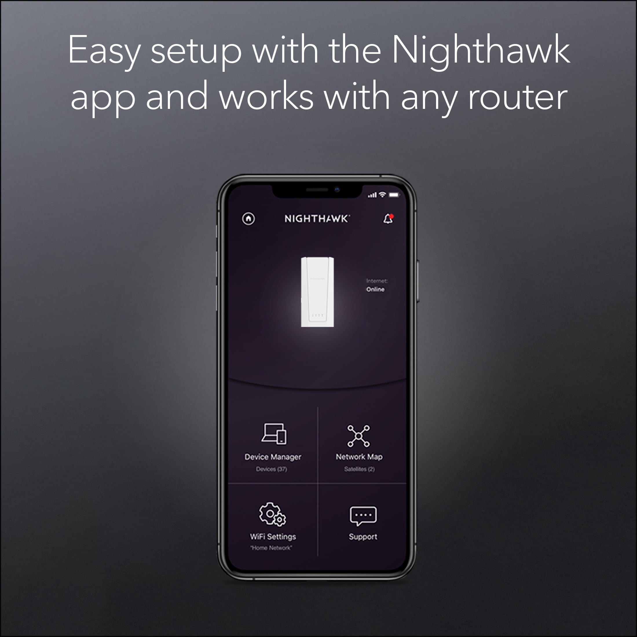 NETGEAR WiFi 7 Range Extender (EXS18) – BE3600 Dual-band Wireless Internet Signal Booster & Repeater (up to 3.6 Gbps speed) - Add up to 1,200 sq. ft., 40 devices – WPA3 Security, Smart Roaming, One W