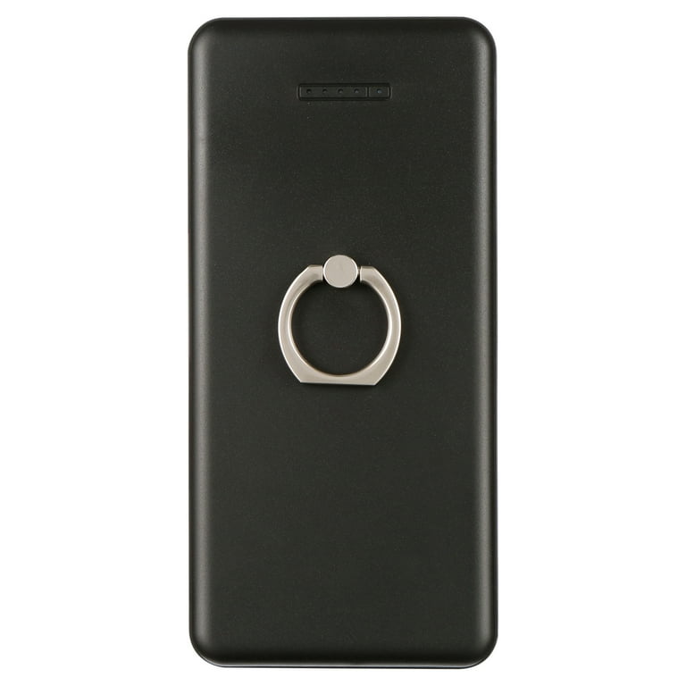 Pocket Juice 10K Plus, 3-in-1 10,000mAh Portable Charger with High-Speed Wireless Charging, Black