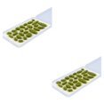 thumbnail image 2 of ZheElen 25x Simulation Cluster Green Grass for Train Scenery Decor Accessory Model Landscape Light Green 6mm 2Set, 2 of 6