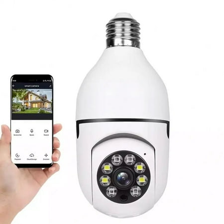 

1080P Motion Detection Video Recording Home CCTV PTZ Bulb Camera