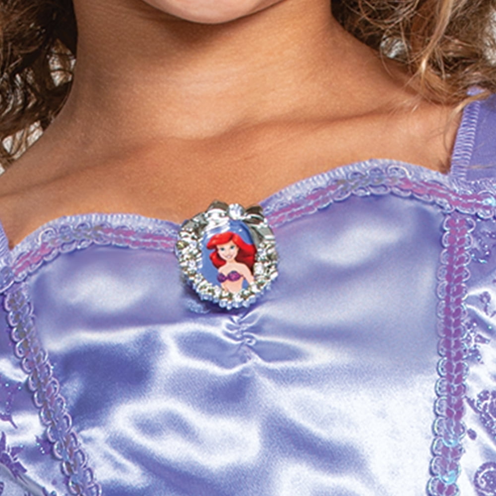 Disney The Little Mermaid Ariel Halloween Costume for Children, Girls Size M (7/8), by Disguise