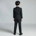 thumbnail image 2 of Lycody Boys Suit for Kids Tuxedo Wedding Ring Bearer Outfit Boy Formal Suits 5 Piece Slim Fit Dresswear Suit Set, 2 of 7