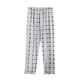 thumbnail image 3 of YDLCAFD Mens Work Overalls Slim Fit Men'S Pajama Pants Plaid Pants Lightweight Mid Waist Sleep Pant With Big Pockets, 3 of 5