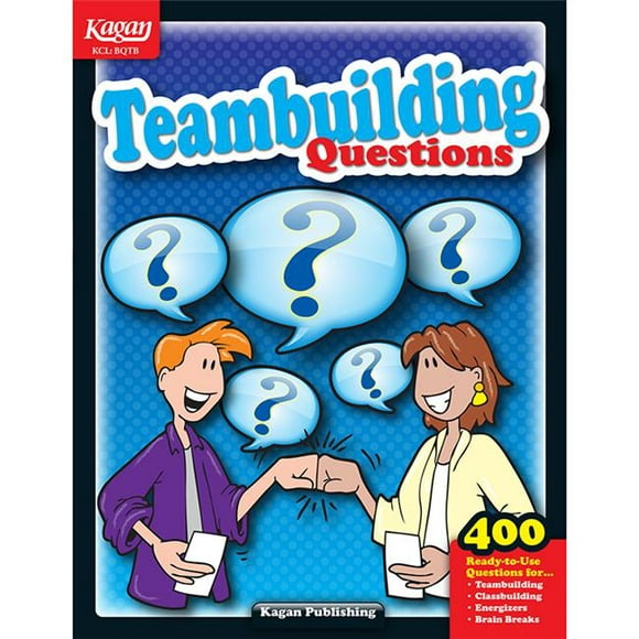 Kagan Publishing KA-BQTB Teambuilding Questions by Miguel Kagan
