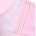 thumbnail image 5 of ATOYSOY Everyday Bra Wireless Nursing Front Closure Button Breathable Push Up Underwear Workout Lace Lightly Thin Girls Teens Floral Smoothing Comfort Bra Pink, 5 of 9