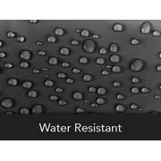 Covermates Chiminea Cover - Light Weight Material, Weather Resistant, Elastic Hem, Grill and Heating, 24DIAMETER x 40H, Black