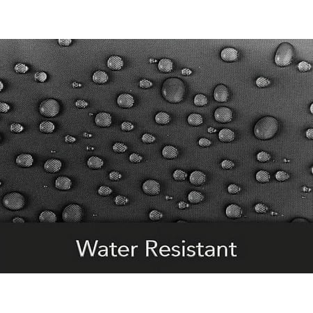 Covermates Chiminea Cover - Light Weight Material, Weather Resistant, Elastic Hem, Grill and Heating, 24DIAMETER x 40H, Black