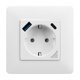 thumbnail image 3 of Toma de pared inteligente Wifi inalámbrico aplicación remota Control USB carga rápida enchufe inteligente AC100-240V, 3 of 5