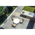 thumbnail image 7 of FBTS Prime 16x17 inch All-Weather Orange Triangle Outdoor Seat Pads, Pack of 2, 7 of 7