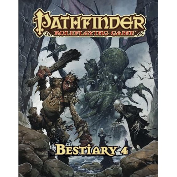 Pre-Owned Pathfinder Roleplaying Game Pathfinder Roleplaying Game: Bestiary 4, (Hardcover)