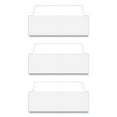 thumbnail image 3 of Ultra Tabs Repositionable Tabs, Wide and Slim: 3" x 1.5", 1/3-Cut, White, 24/Pack | Bundle of 10 Packs, 3 of 3