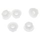 thumbnail image 1 of Ofertas únicas 5 piezas de tuercas de brida M6 de nylon, tuercas de brida hexagonales de bloqueo antideslizantes blancas para automóvil y motocicleta, 1 of 1