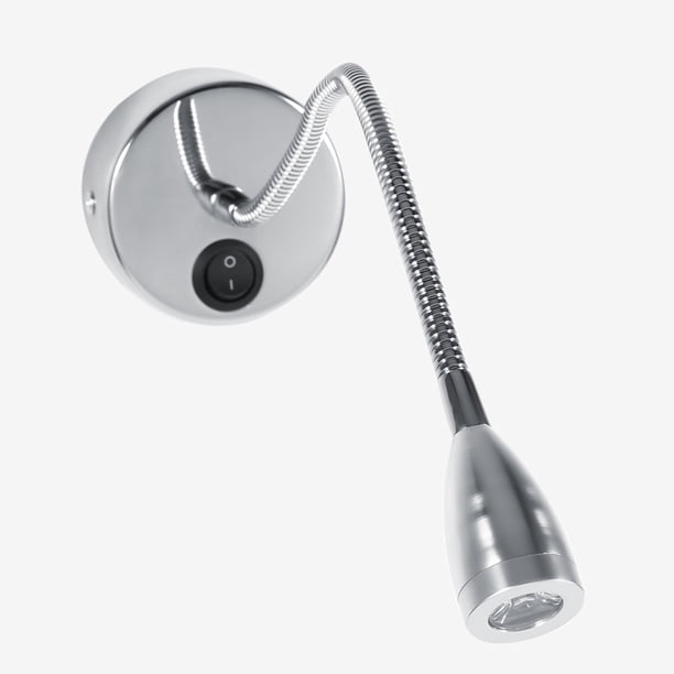 Moderno LED De Pared Cisne Luz De Lectura Montada En La Pared Luces De Lectura Luces De Cuello Luz De Lectura De 3W Lámpara De Cabecera Flexible 85-265 V Con/sin