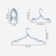 thumbnail image 3 of Perchas Plegables, Accesorios De Lavandería Con 4 Perchas Plegables Para Viajes, Perchas Telescópicas Multifuncionales Para Secar La Ropa En Hom. Afortunado Sencillez, 3 of 5