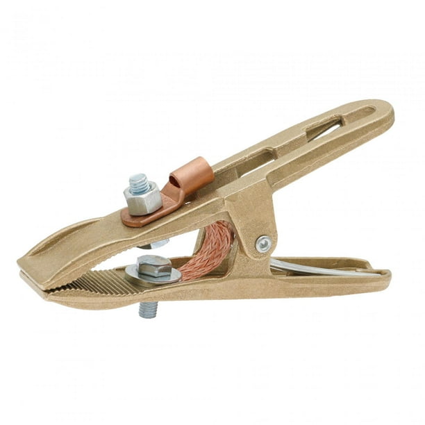 Welding Earth Clamp Ground Cable Holder Brass A Shape Professional
