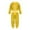 Yellow, variant on HXWCHs Women's Shiny Sequins Dance Set Full Zipper top and Harem Pants Street Jazz Performance Outfit M Blue