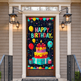 thumbnail image 6 of Colorful Happy Birthday Backdrop Banner with Balloons Gifts and Fireworks Party Decoration for Birthday Party Photography Props Birthday Decors Party Supplies, 6 of 7