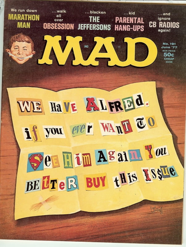 MAD Magazine #191 June 1977