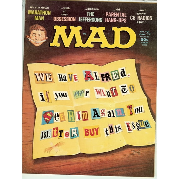 MAD Magazine #191 June 1977
