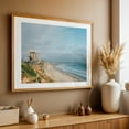 thumbnail image 4 of Palisades Park, PB - San Diego California Photography Beach Coast Ocean Landscape Palm Tree Summer Scenic Oak Framed Wall Art Print 5 x 7 inches, 4 of 6