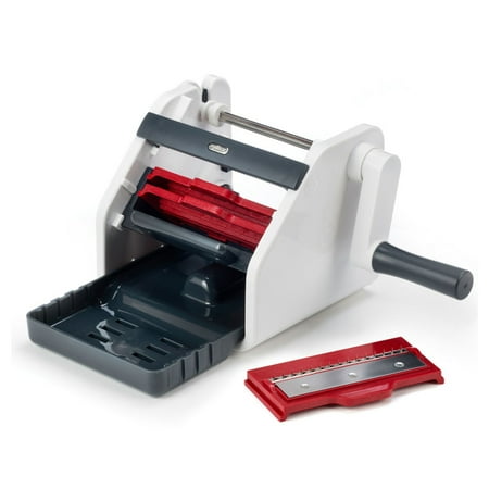 Zyliss SmoothSlizer Spiraslice Veggie Pasta Maker Spirals  Sheets & Ribbons Red/White