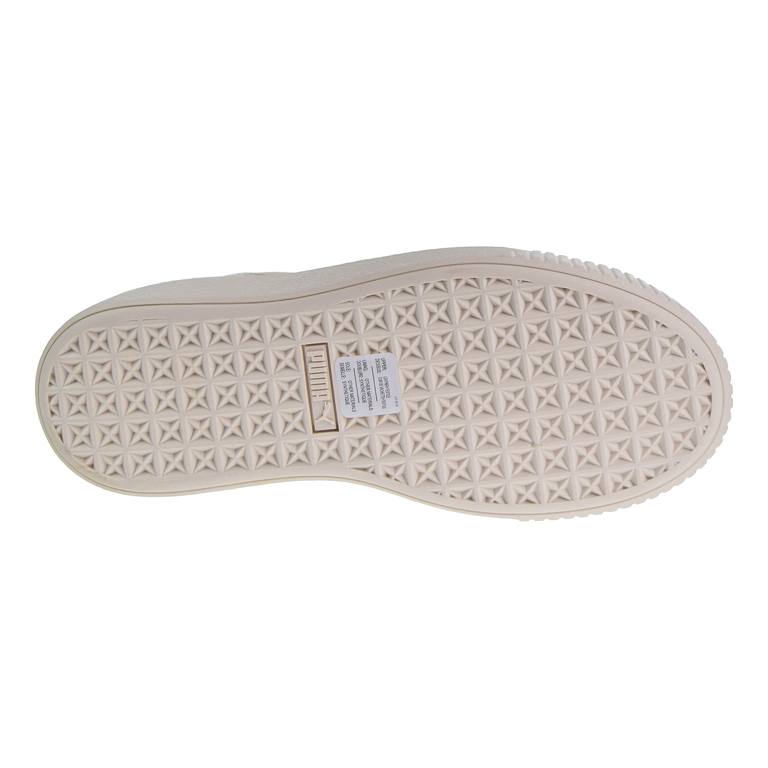 puma suede platform mono satin pink tint