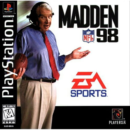 Madden NFL 98- Playstation PS1 (Refurbished)