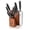 Sliver&Black, variant on Klaus Meyer Stahl High Carbon Exclusive German Steel 8 Piece Knife Block Set (White)