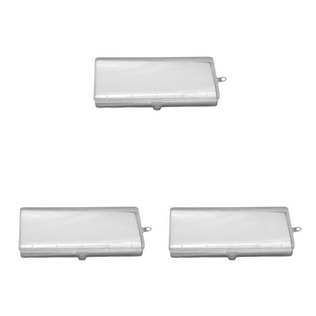 ZheElen 100 Pièces Portable PP Réutilisable Argent Poche de Remplacement Étanche à la Poussière Transparent Argent Album avec Étui de Rangement Seulement un 3Set